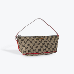 Gucci Boat Pochette Red